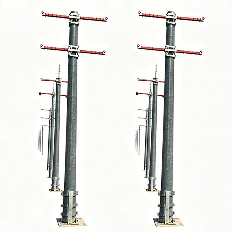 FRP fiberglass distribution pole product